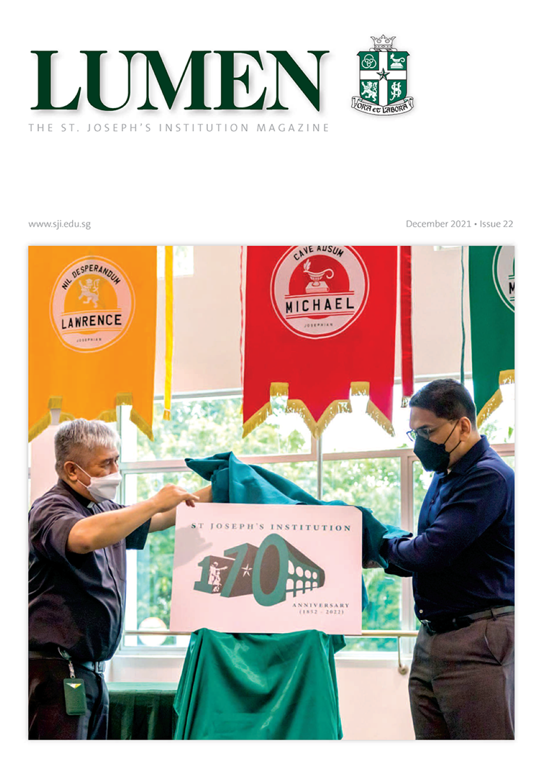 LUMEN Issue 22 - December 2021 cover