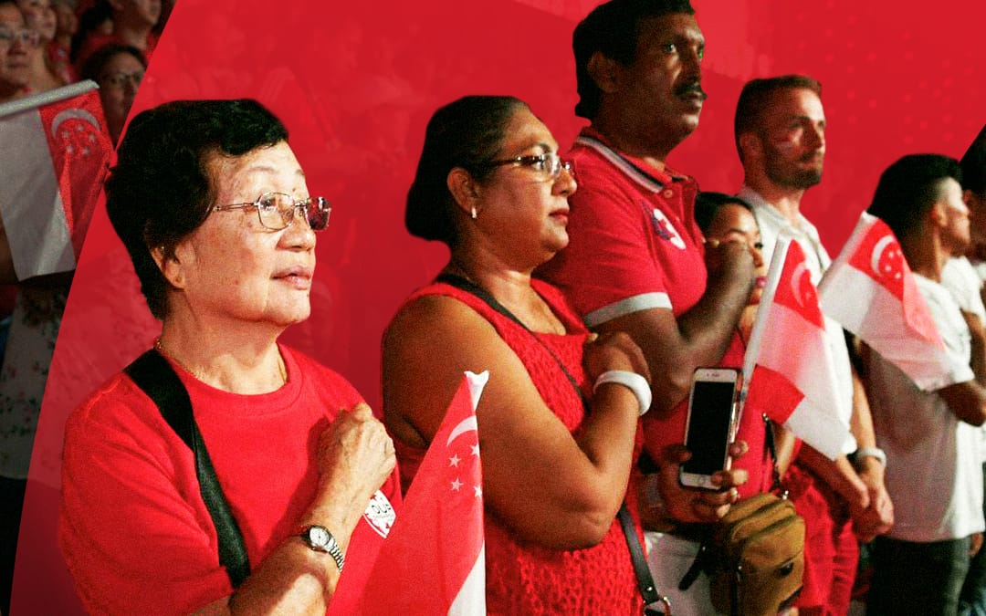 People taking pledge at NDP