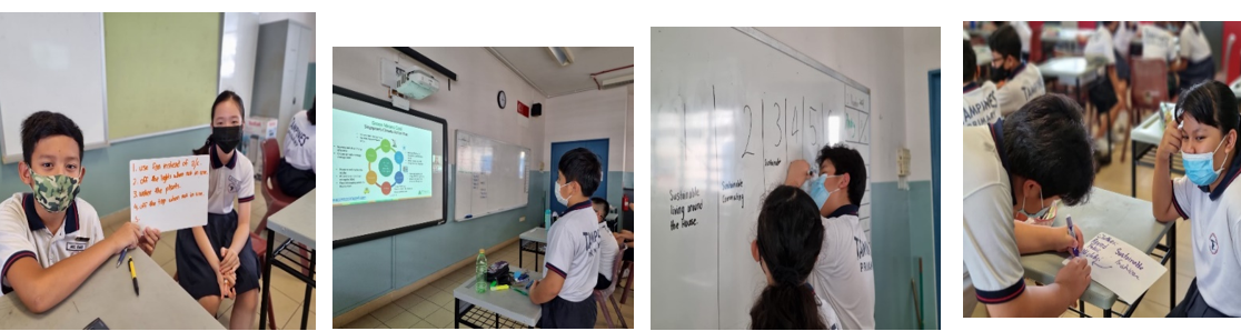 P5 & P6 students learn about environmental challenges