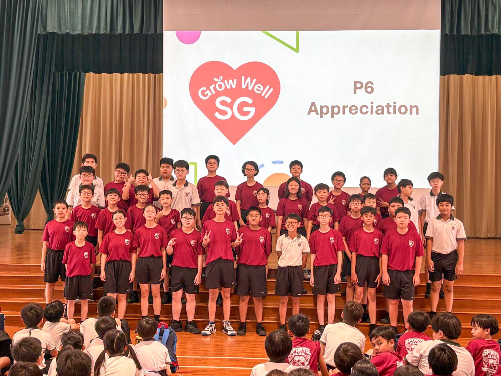 Coming together as a CCA to celebrate our Primary 6 students' journey and recognise the positive impact they have made through their guidance, leadership and support of their junior members