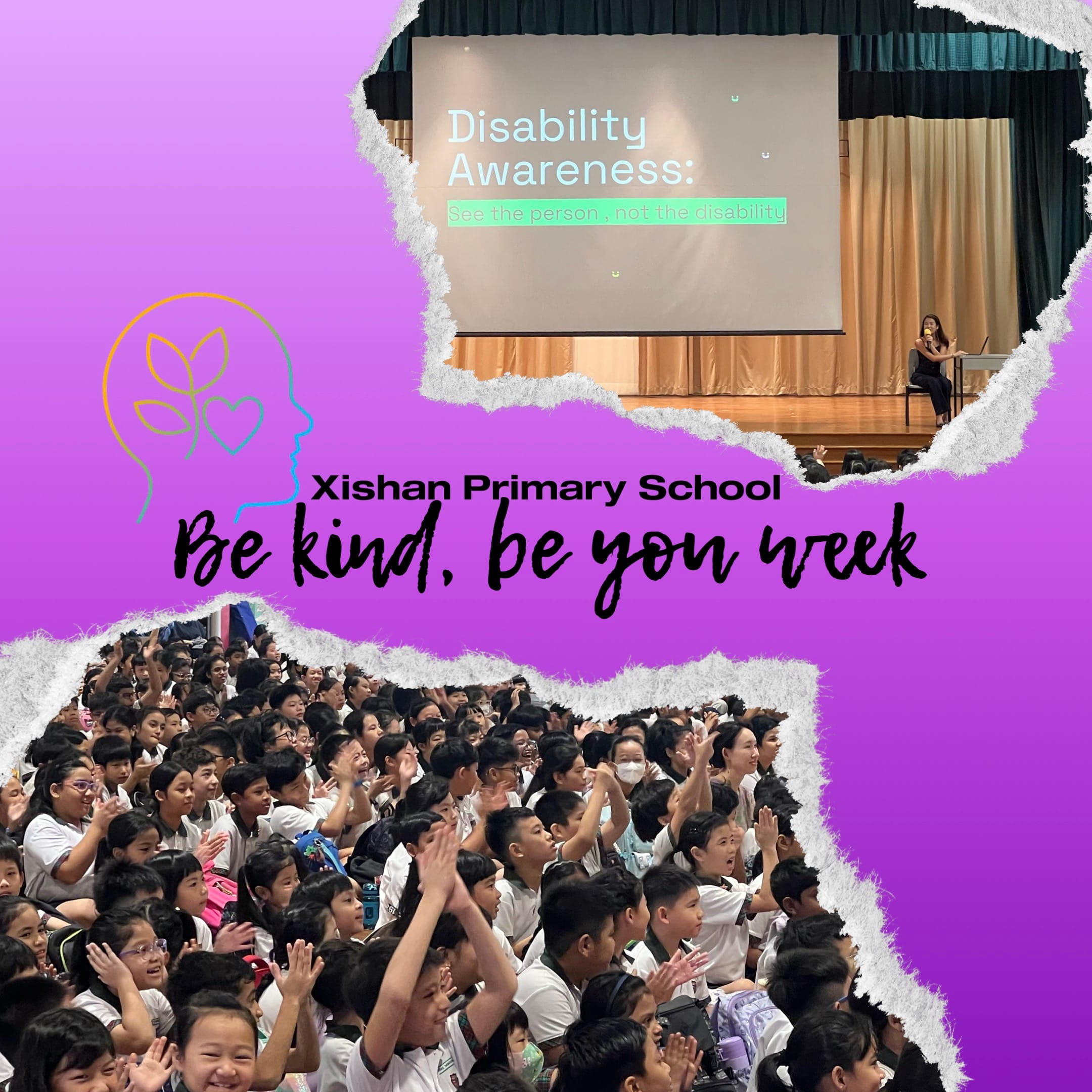 Xishan Primary School students took part in a Disability Awareness session during Be Kind, Be You Week, gaining a deeper understanding of inclusion, empathy, and respect for others.