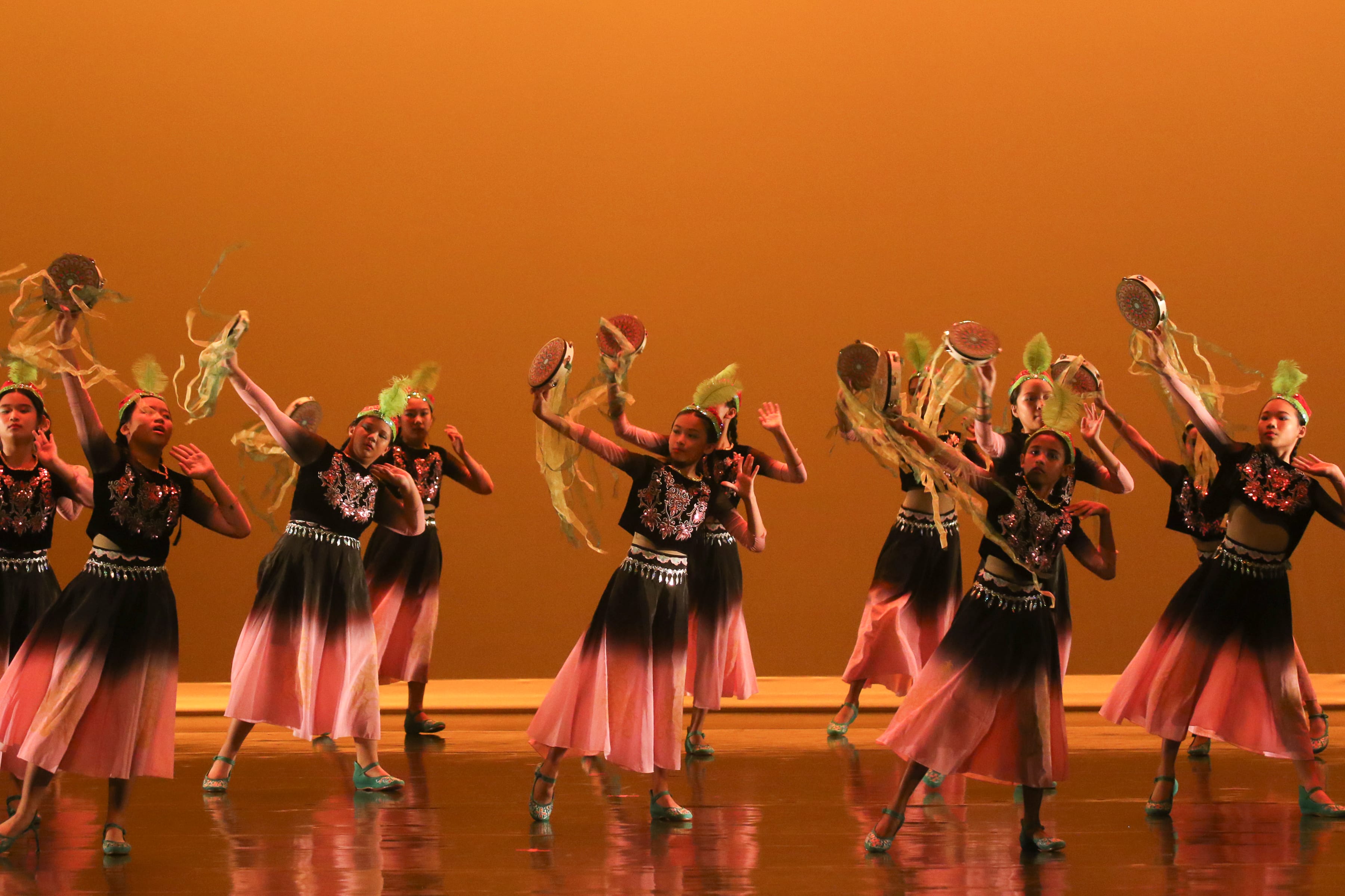 Our dancers performing during the 2024 Singapore Youth Festival Arts Presentation.