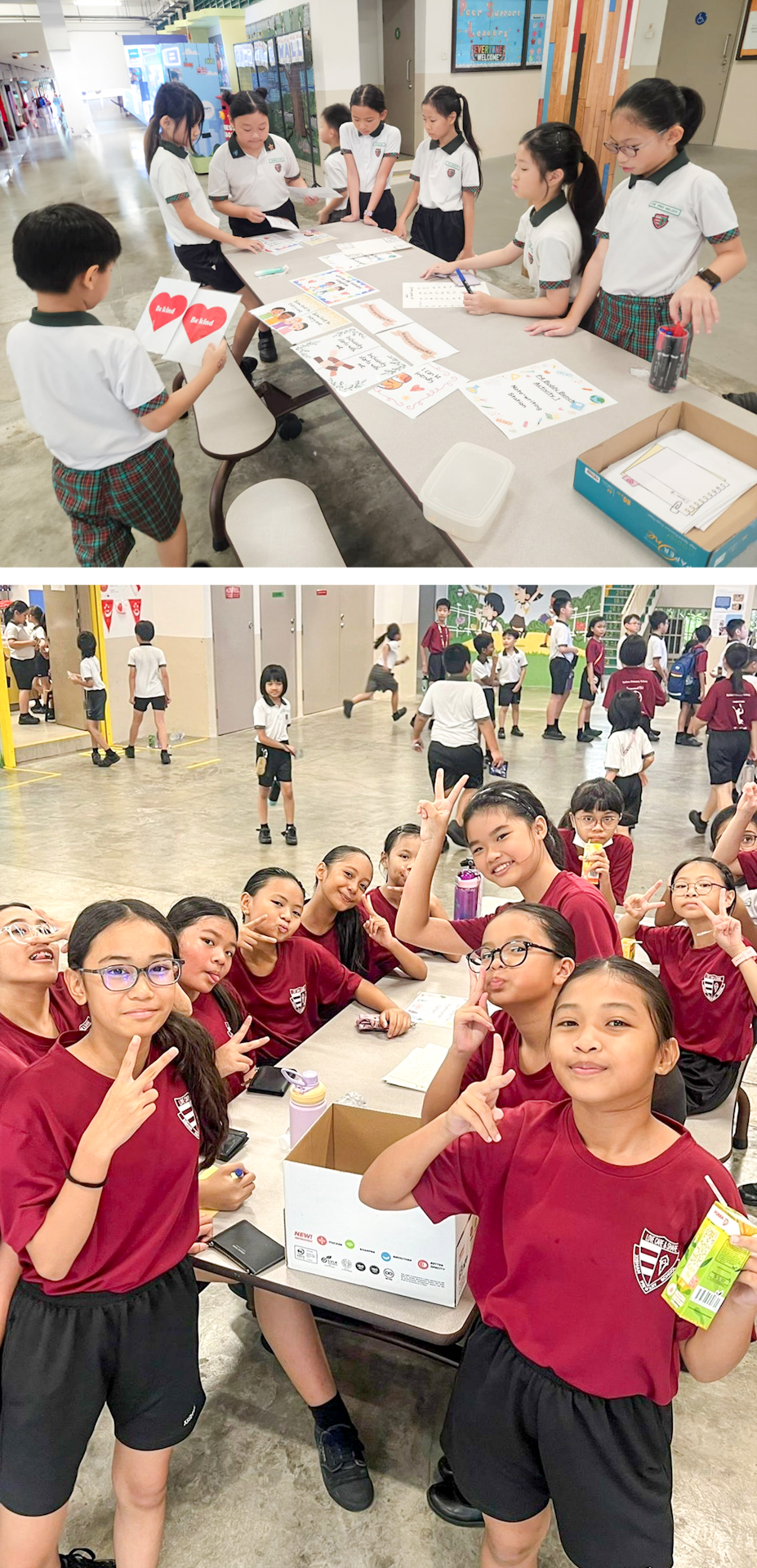 PSLs brainstorming for suitable activities during PSL training