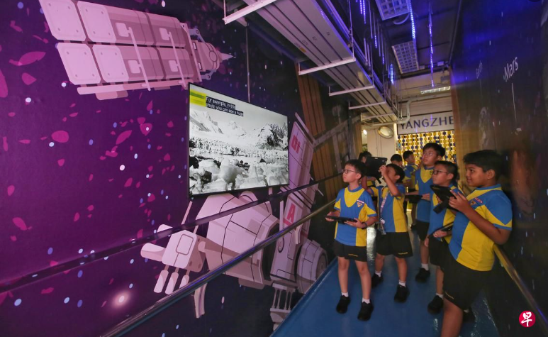 School corridor reimagined