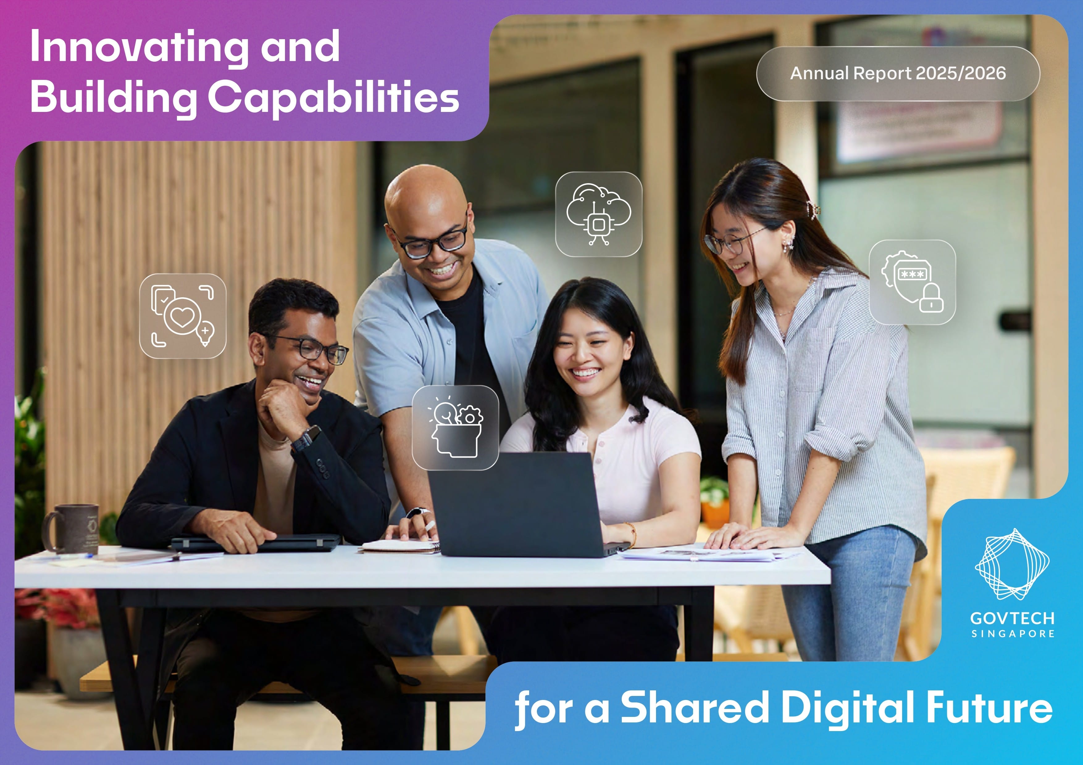 Image of GovTech FY2025/2026 annual report cover