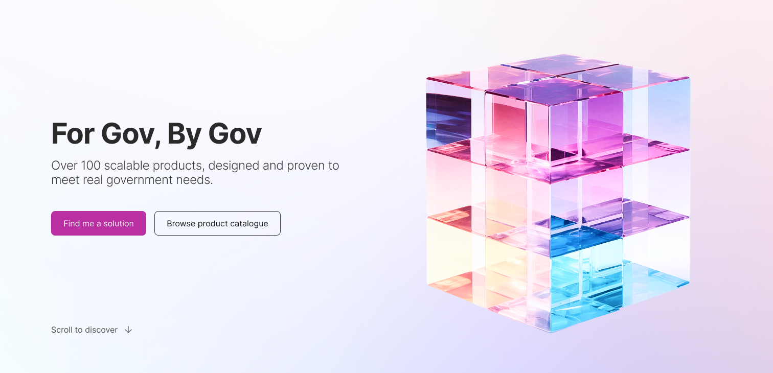 GovTech Product Portal