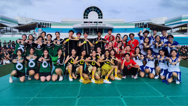 Student Councillors organise and execute the annual Cheerleading Competition across the four Houses.