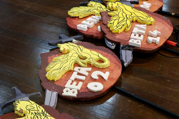 Add your alt text Beta House Tikis: Tikis are hand-crafted symbols to represent each House’s unique various Orientation Groups (OGs).here