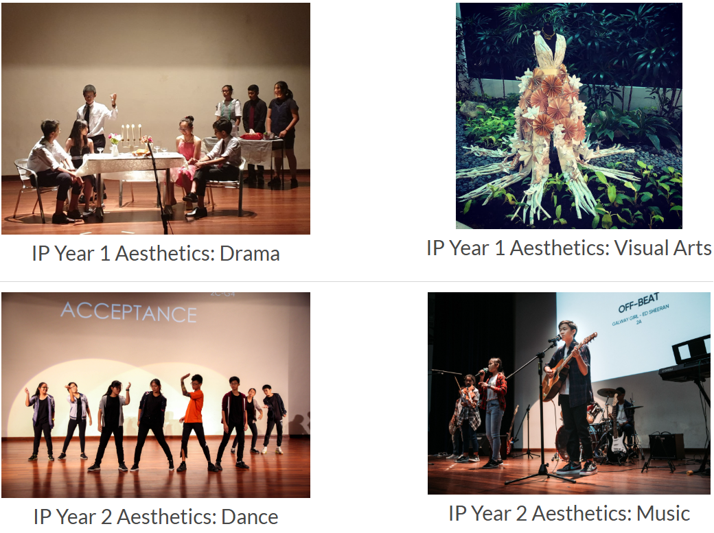 Students performance and showcase of their idea and artistic product.