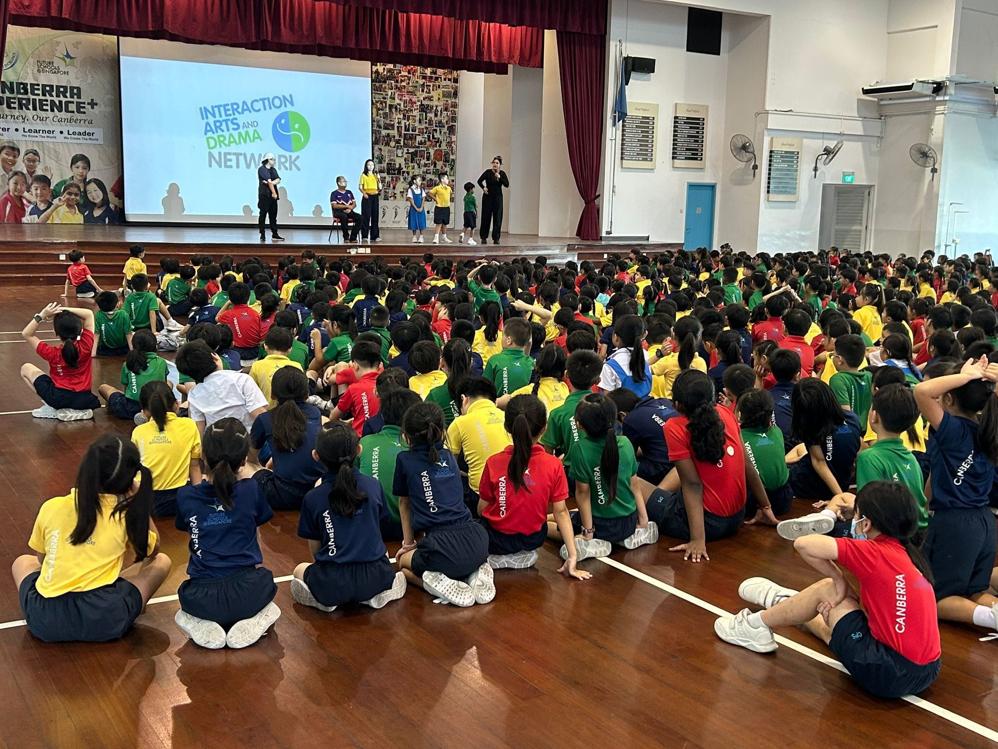 Students learnt about embracing diversity  through an assembly show on International Friendship Day.