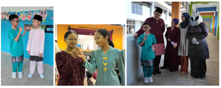 Embracing Malay culture and festive cheer at Junyuan Primary School's Hari Raya celebrations 2026