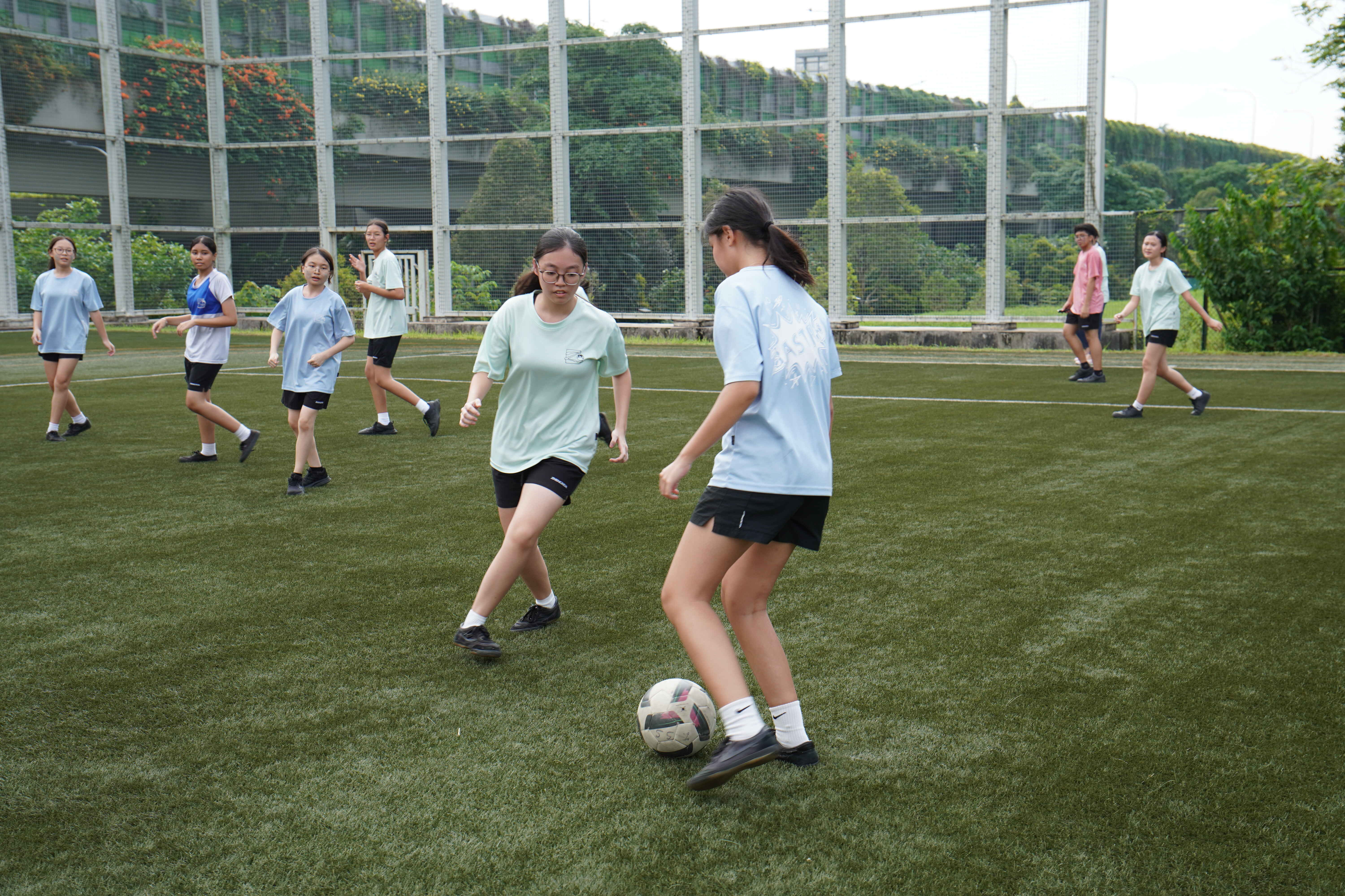 Kicking the ball around