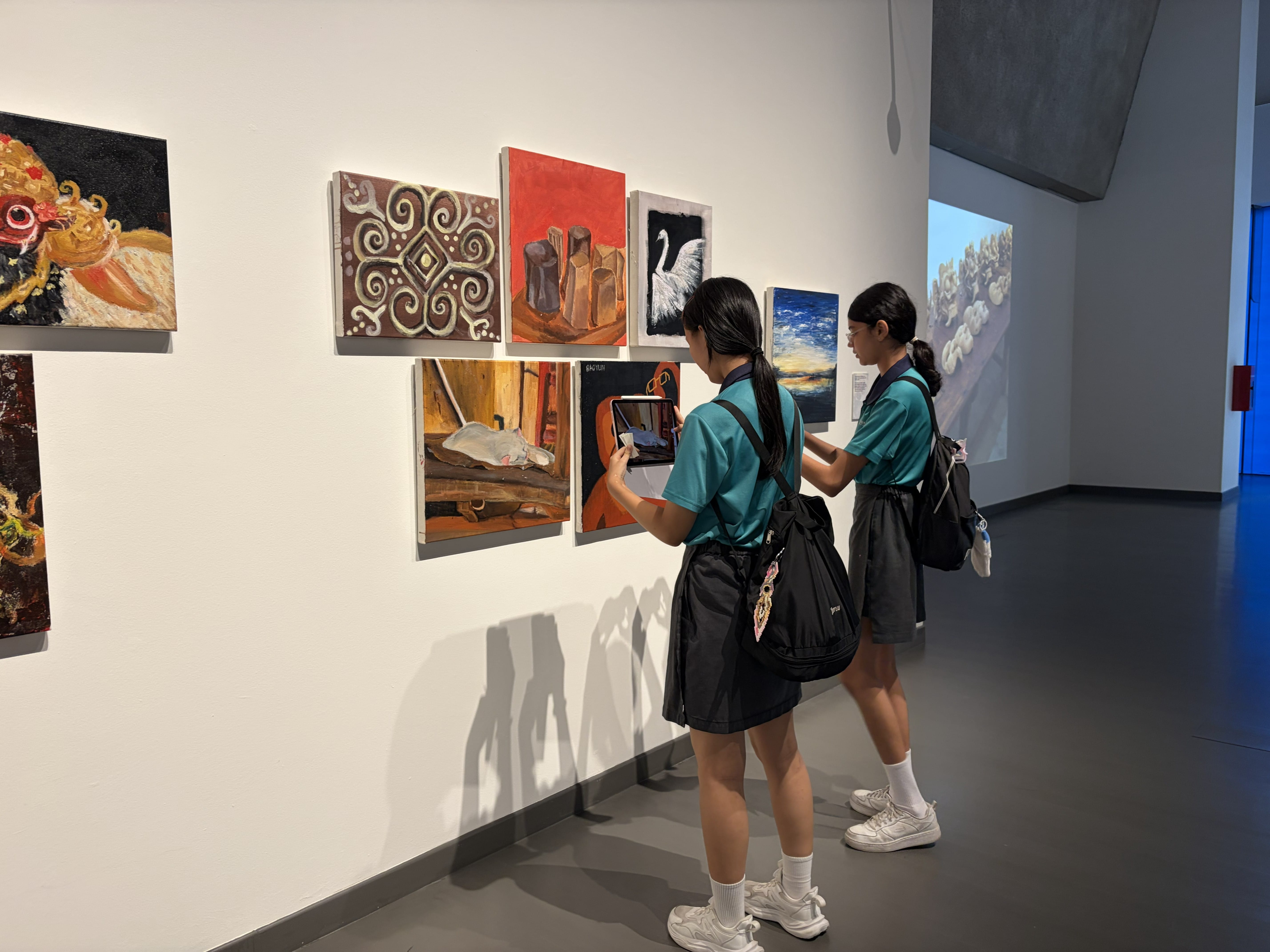 At Nanyang Academy of Fine Arts