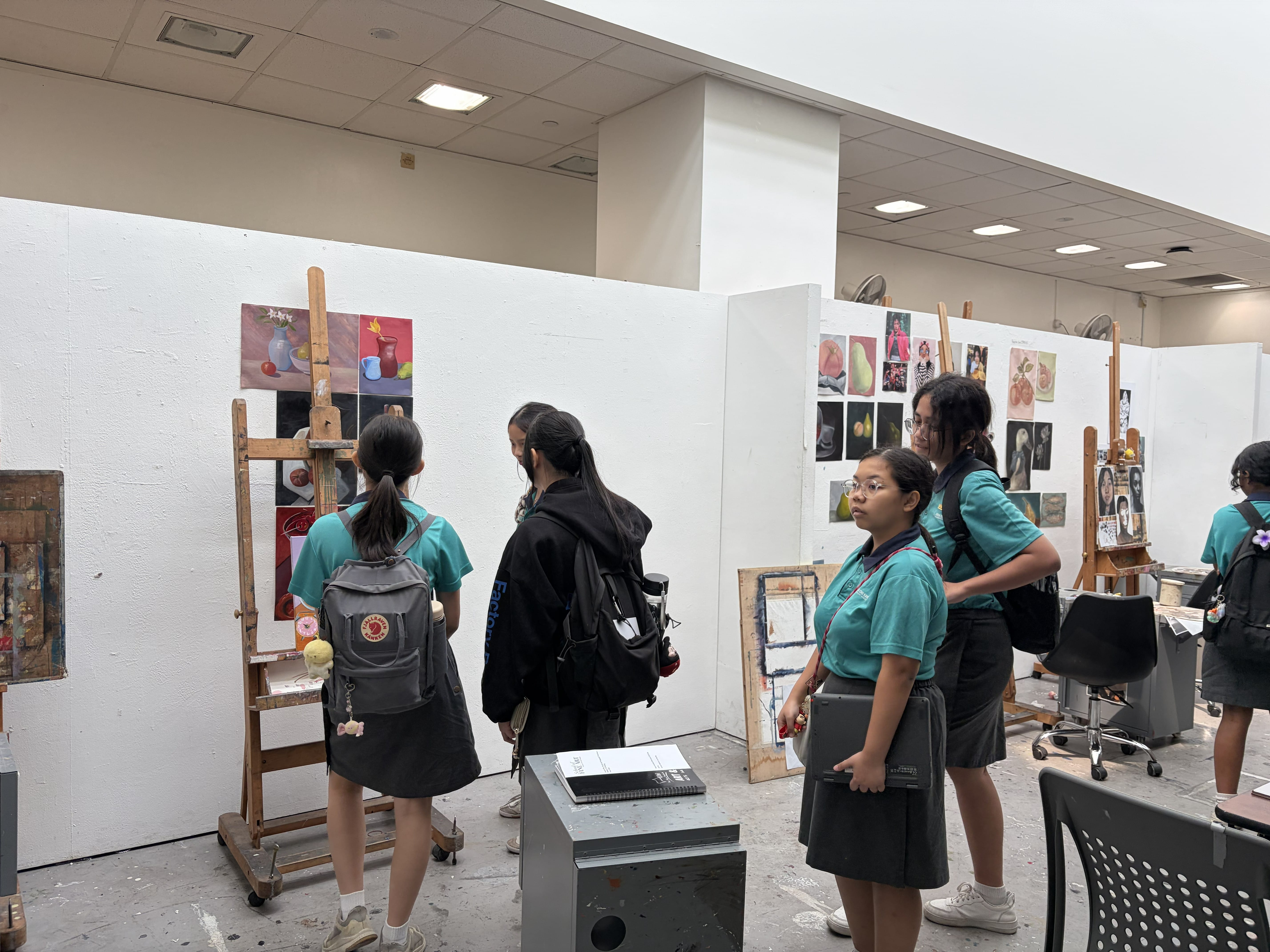 At Nanyang Academy of Fine Arts
