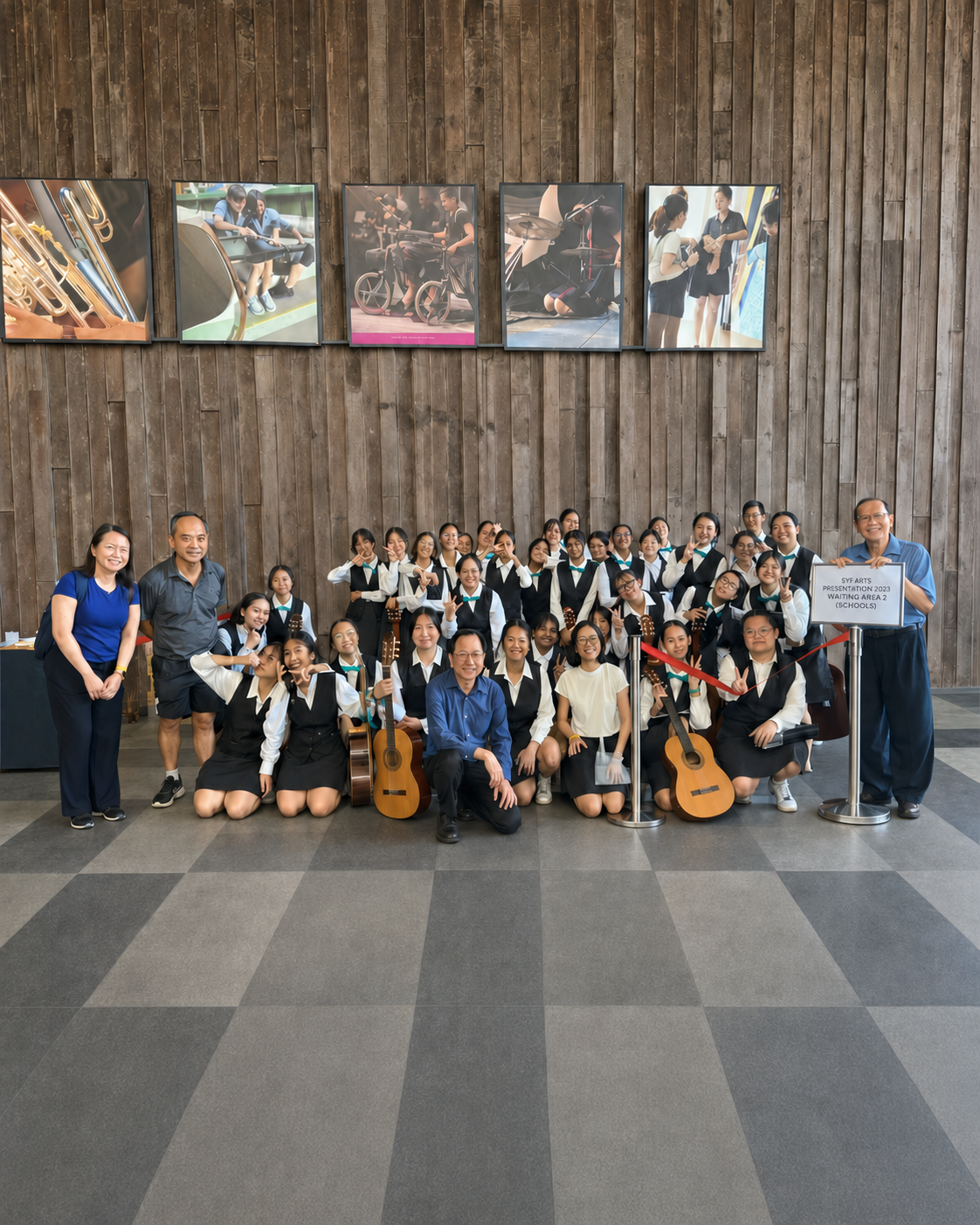 SYF Guitar Ensemble Group Photo