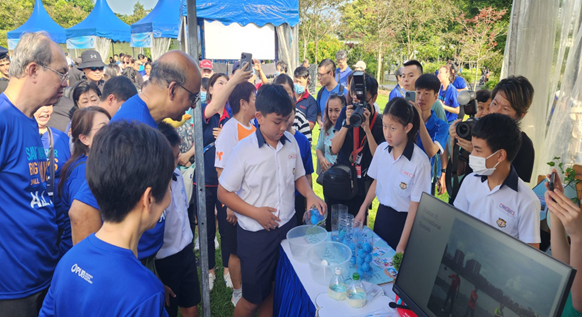SG World Water Day Launch at Jurong Gardens with PUB by Environmental Science Club
