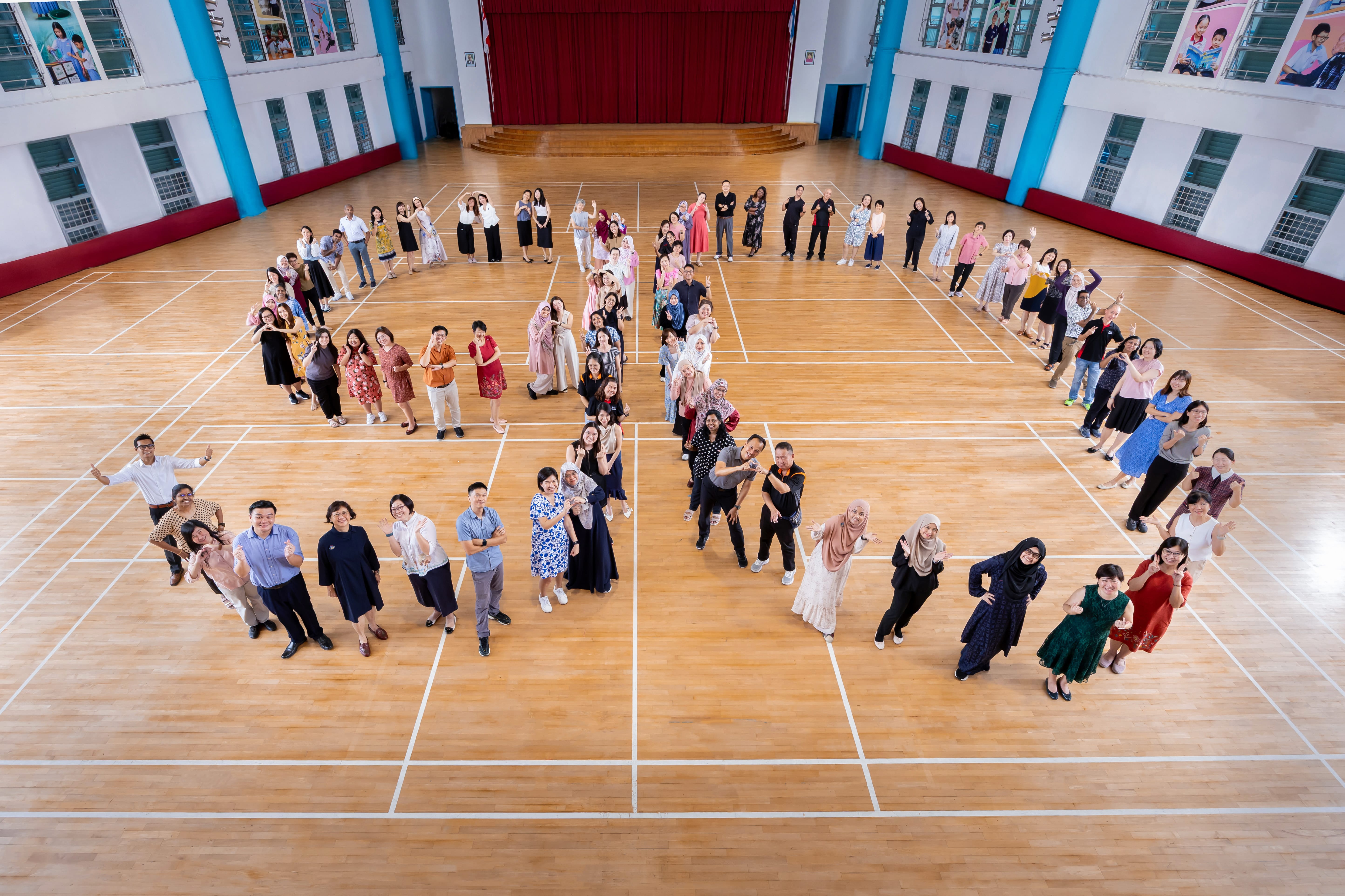 staff photo making formation '90'