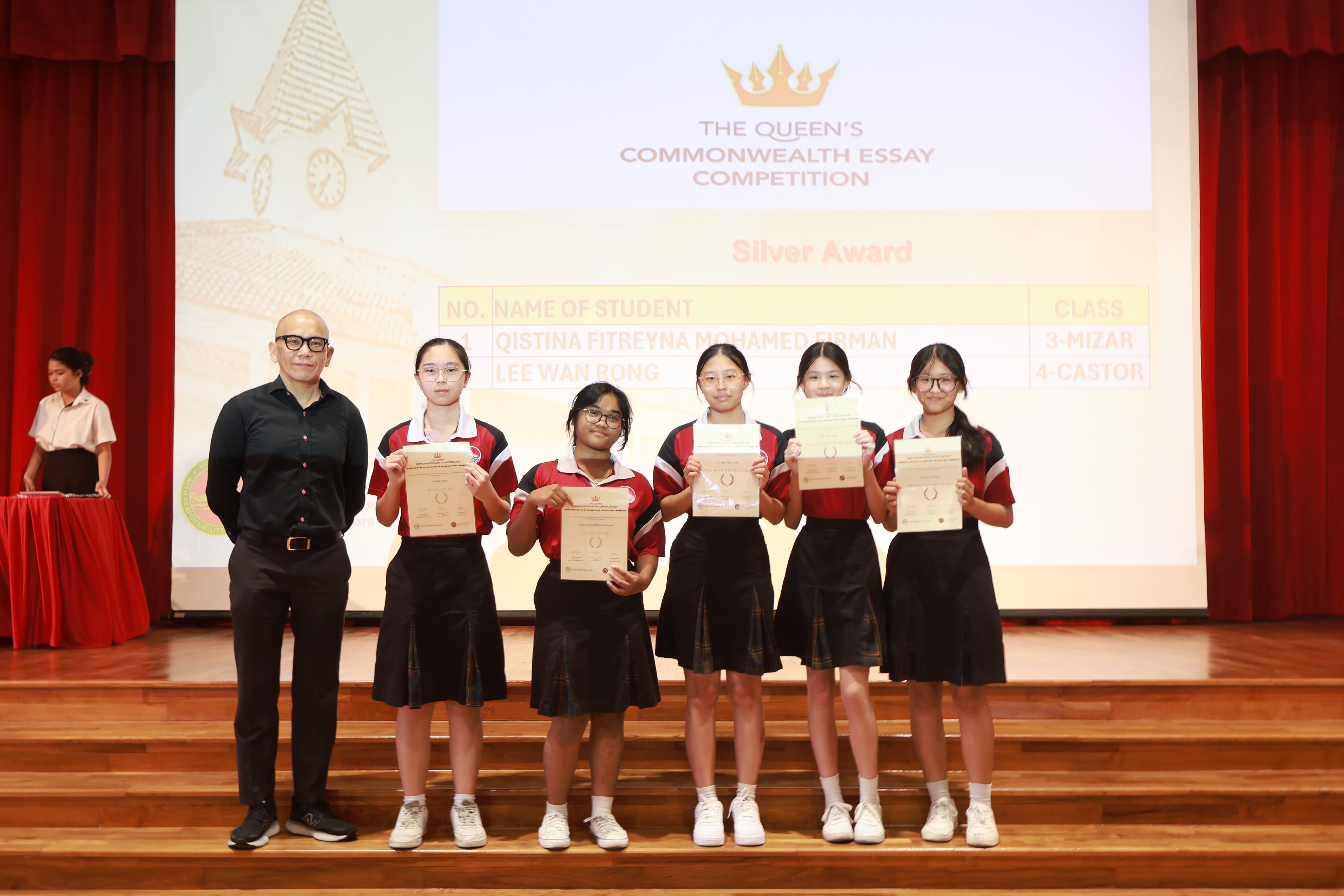  Commonwealth Essay Competition award recipients