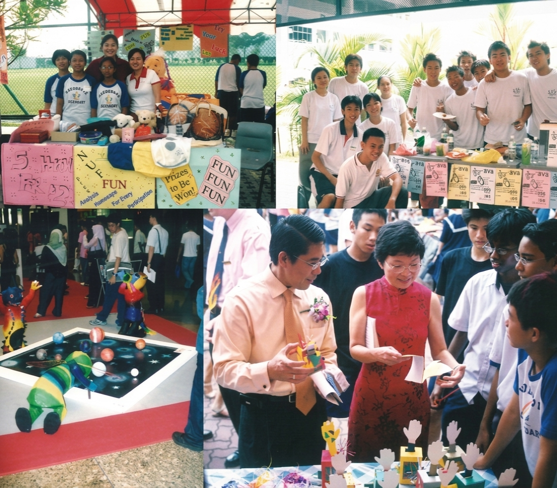 Woodgrove Secondary celebrating it's fifth anniversary.