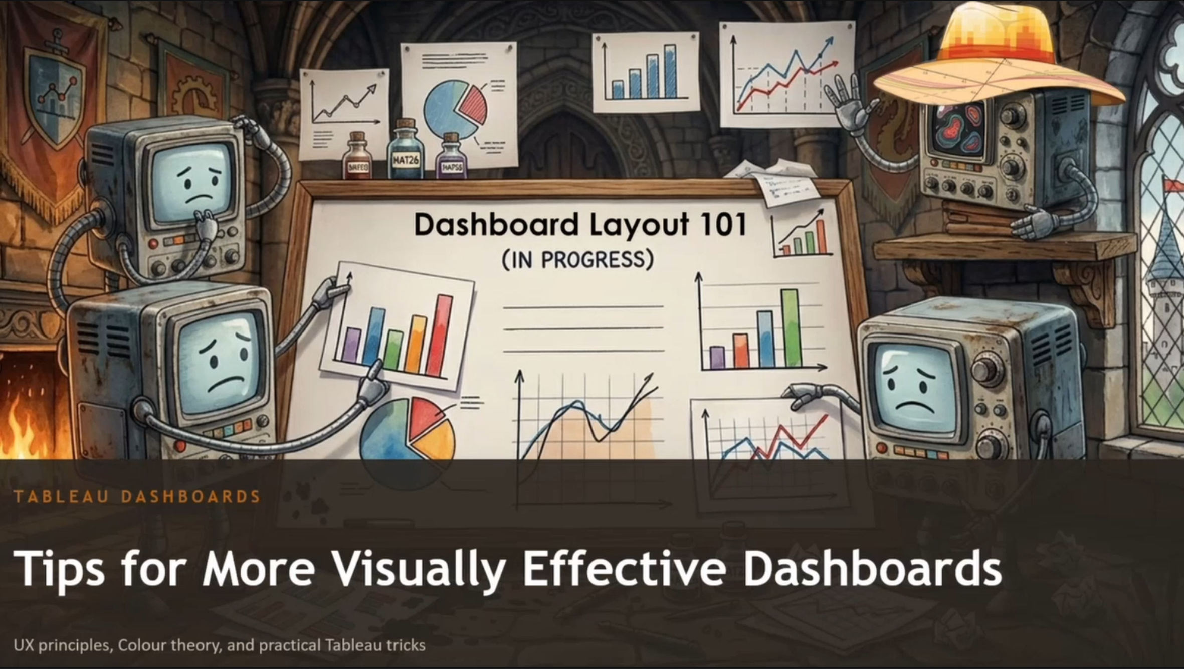 Thumbnail image for Tech in H.A.T. video on how to design visually-compelling dashboards